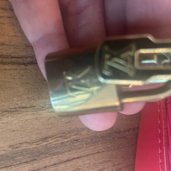 Red Louis Vuitton Alma Bag PM - Picture 10 of 14